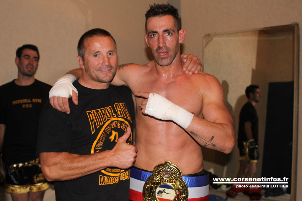 Alex Pittiloni remercie son coach