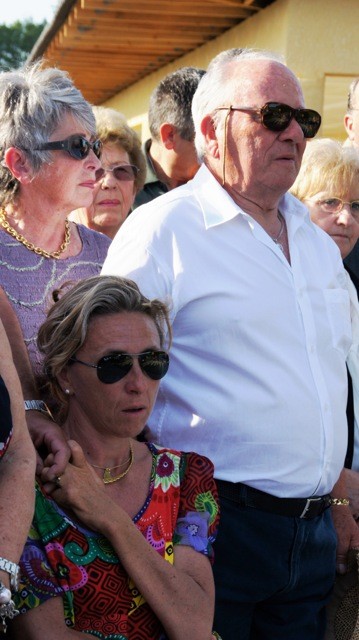 Les parents de Santa Grimaldi et sa sœur Karine