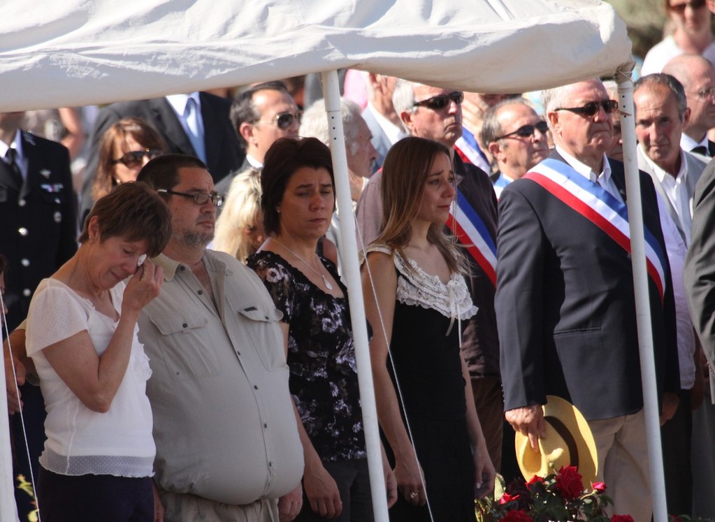 La famille éplorée du caporal-chef Jansen