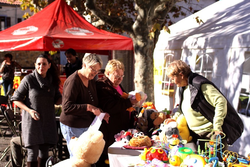 Vente de peluches et jouets