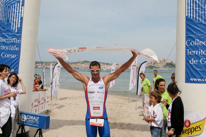 Le vainqueur Olivier Marceau (Saint-Raphaël).