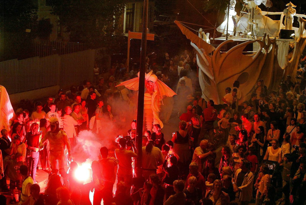 2006 : Spectacle de nuit dans les rues de Calvi
