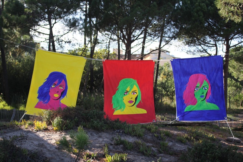 Du talent et de la couleur sous la pinède