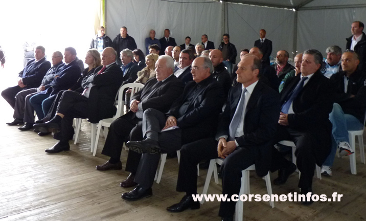 Les officiels et les partenaires du rugby corses rassemblés à Lucciana