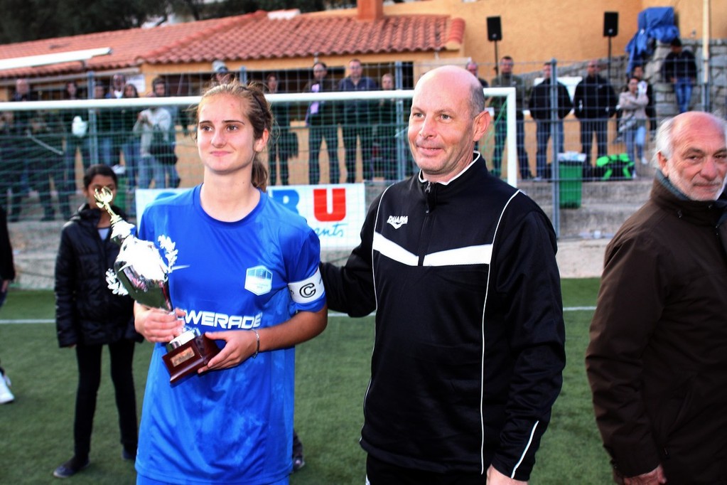 Un trophée pour Morgane Nicoli