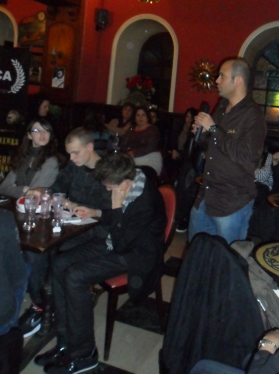 Lors du café philo Alma di Luce