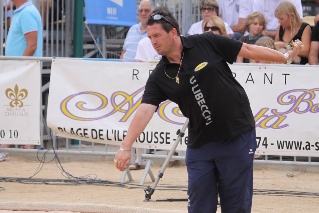 Bruno Le Boursicaud n'a pu rien faire face à l'équipe de France