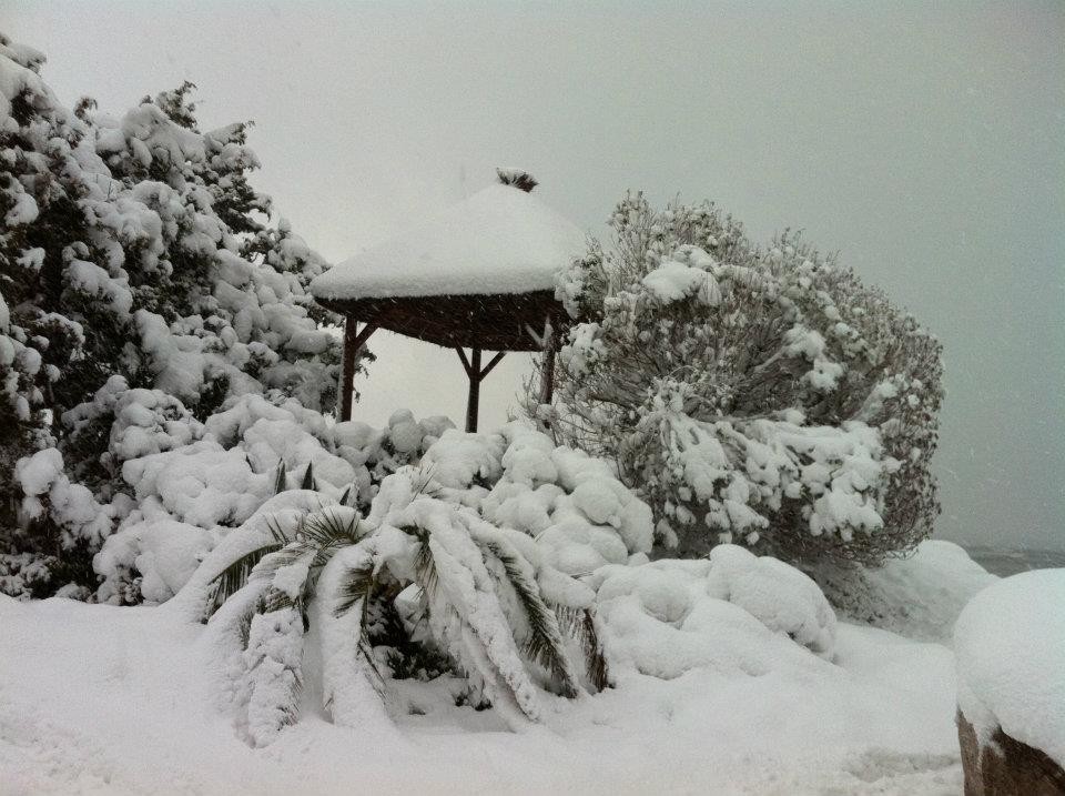 Plusieurs centimètres de neige