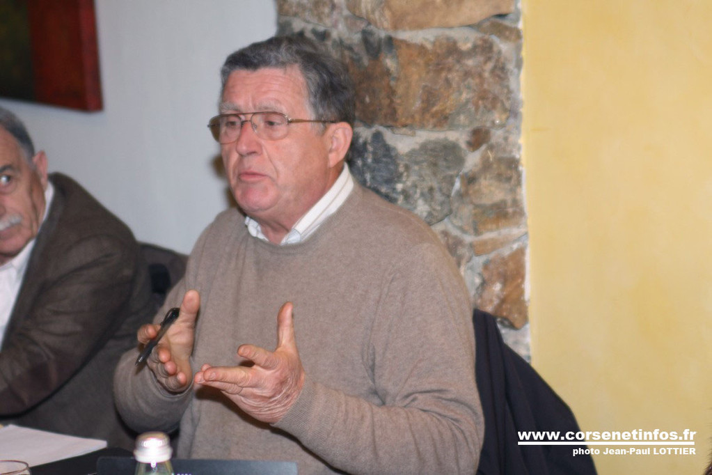Jean-Marie  Rousseau, président du Lions Bastia