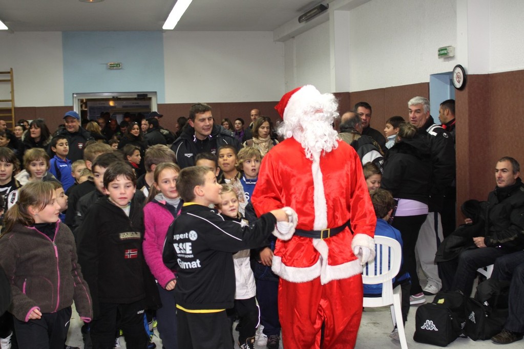L'arrivée du Père Noël