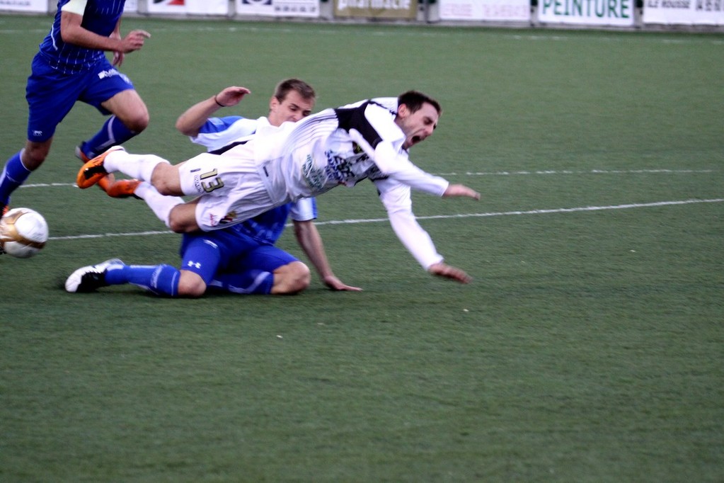 Fauché en pleine surface, Giannone a provoqué le penalty