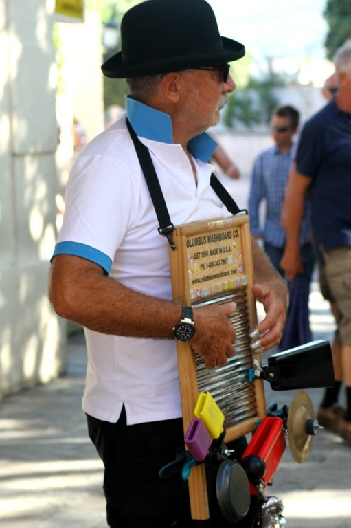 Maurice Daumas et son washboard