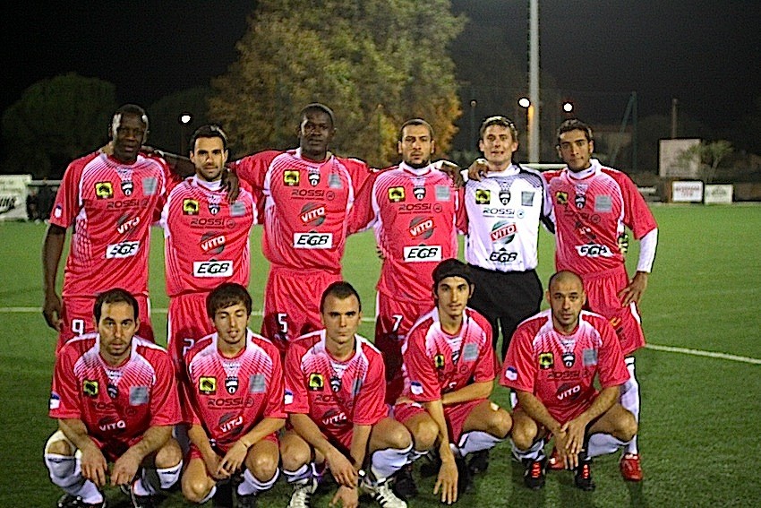 L'équipe du FC Calvi