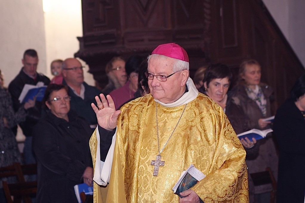 Mgr Bonfils à son arrivée au couvent de Corbara