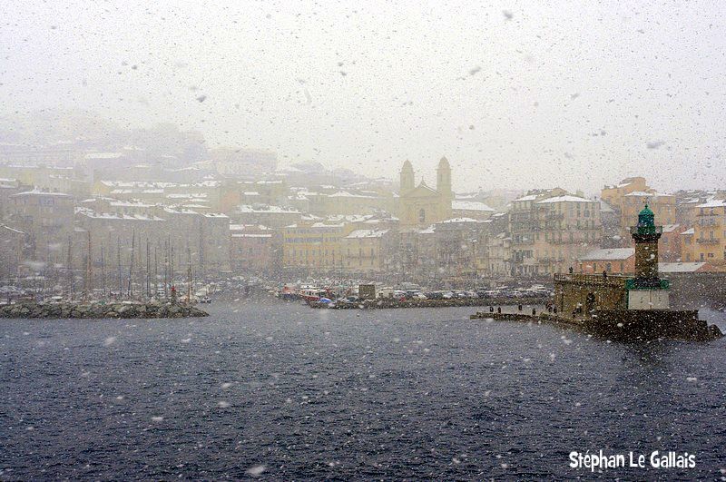 Une très belle image du Vieux-Port de Bastia de Stéphan Le Gallais