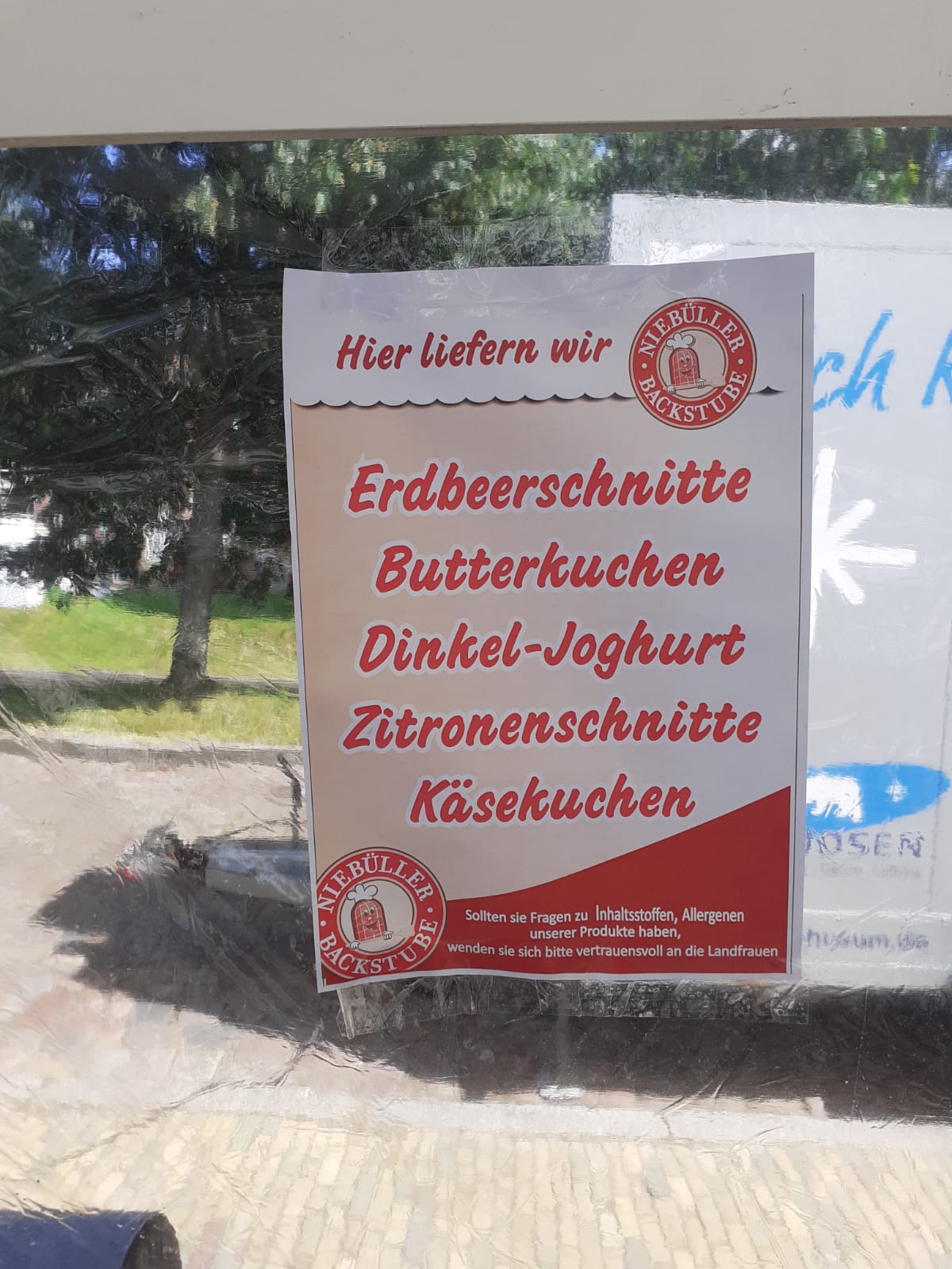 .. unser Kuchensortiment