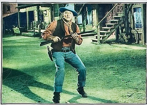 John Wayne filmed 4 movies in Old Tucson, including "Rio Bravo".