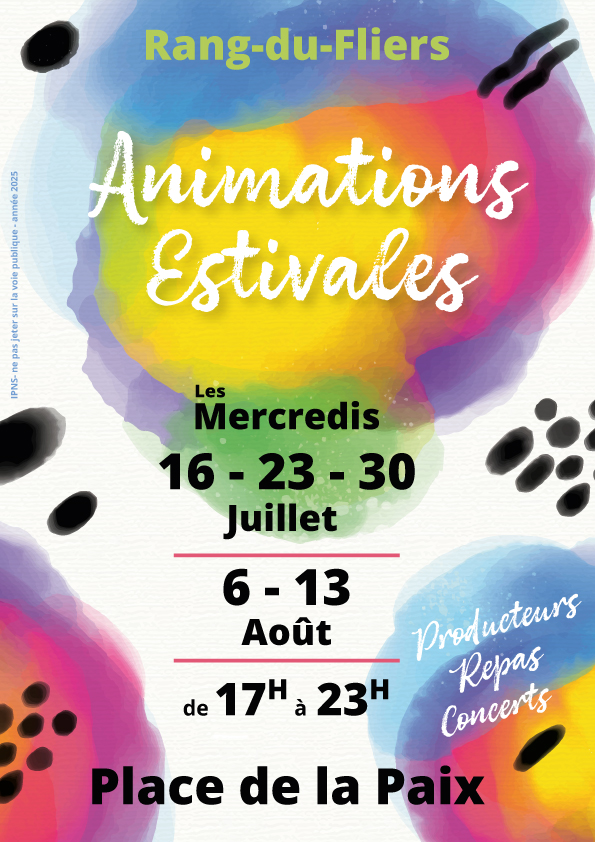 Animations estivales