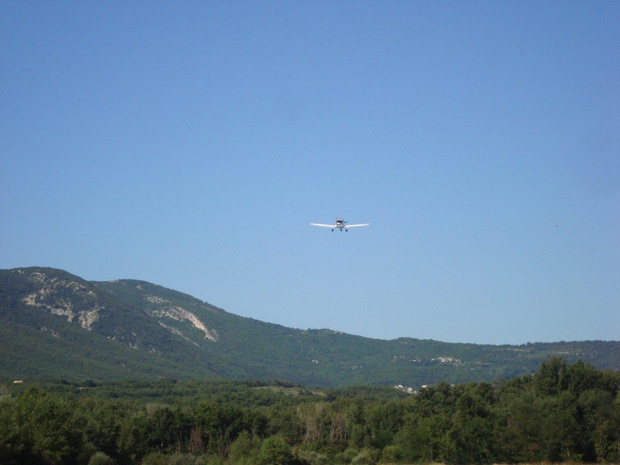 Survol du luberon 