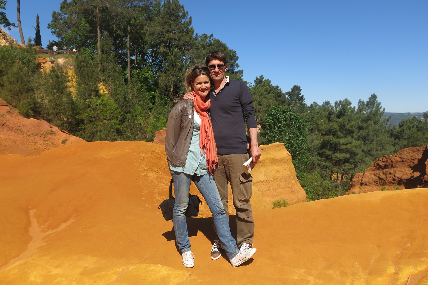 Ockersteinbruch in Roussillon