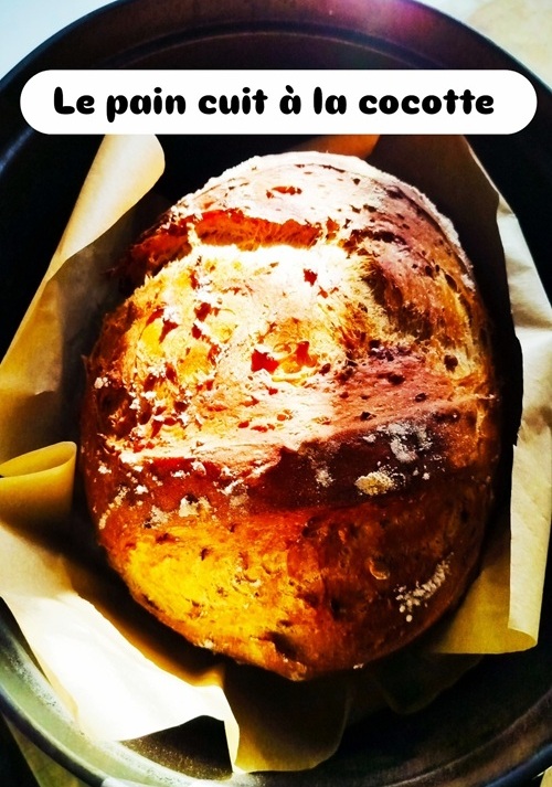 Chambre d'Hôtes avec petit déjeuner fait maison - Pain aux céréales cuit à la cocotte