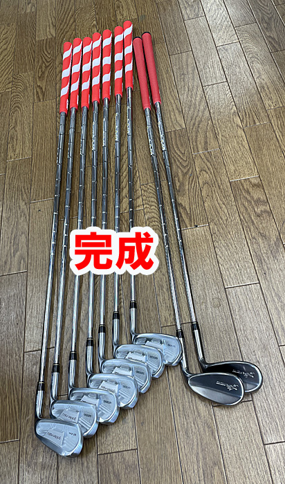 【カスタムオーダー】アイアンセット　ゴールデンレイシオGT-Evo