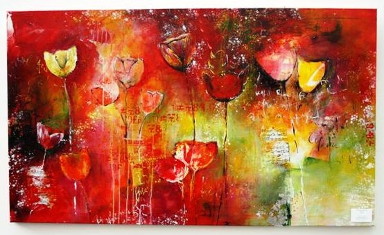 Blumen-Leben-Liebe, 90x155