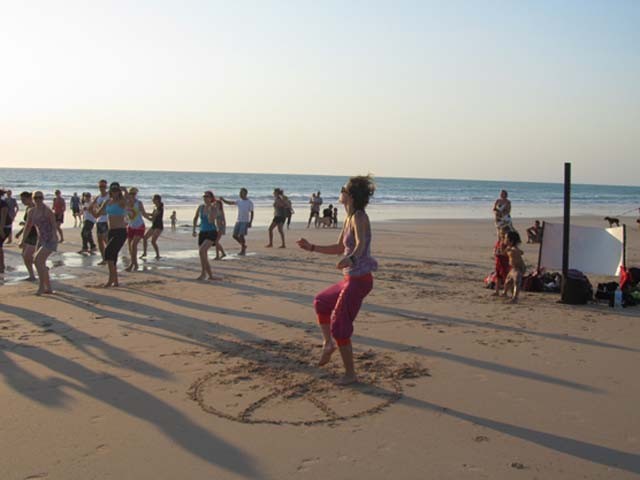 Zumba at Cable Beach