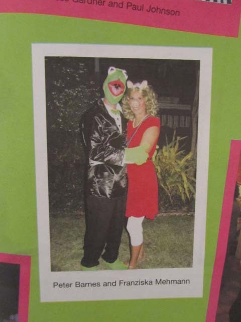 Kermit and Miss Piggy were in the Paper, wohooo