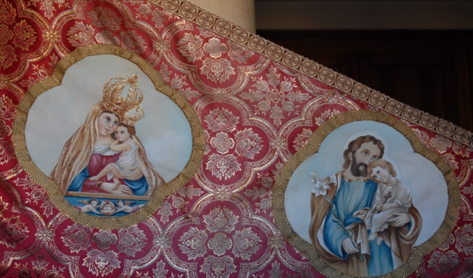 VESSILLO BENEDETTO DA PAPA PIO XII