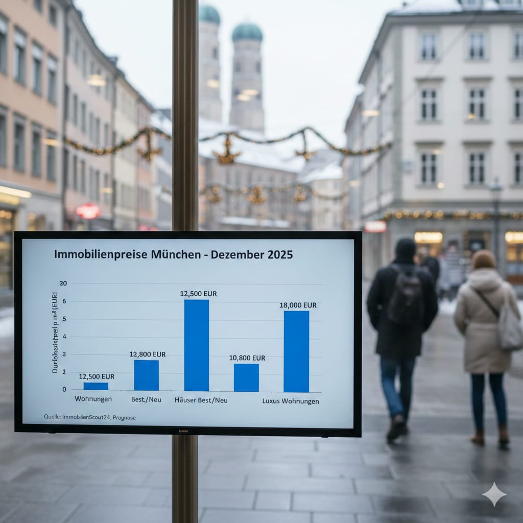 Immobilienpreise München Dezember 2025