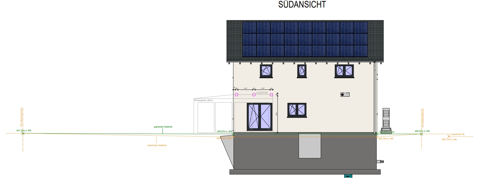 Südansicht