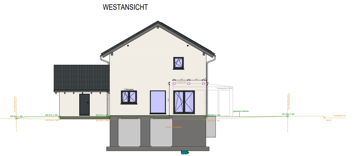 Westansicht