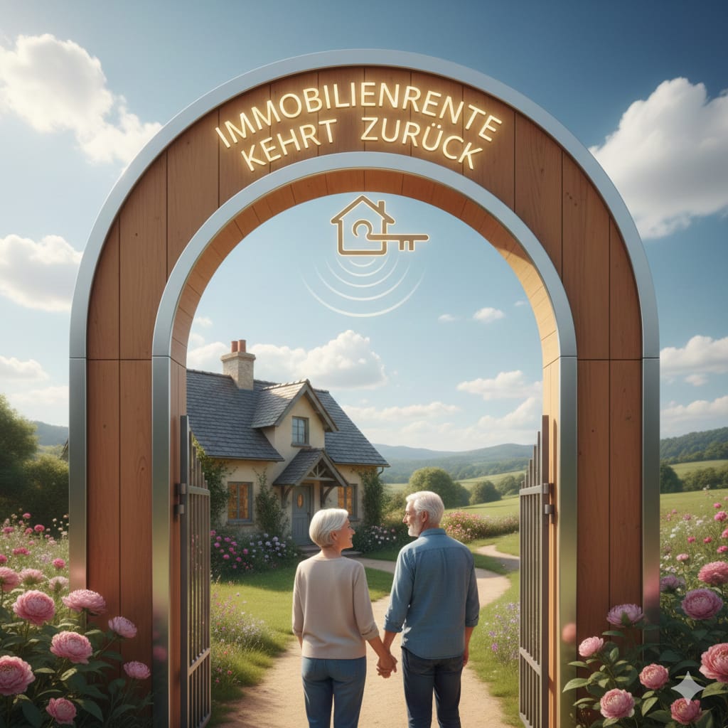 Immobilienrente kehrt zurück: Wie Sie Ihr Zuhause in eine sichere Zusatzrente verwandeln