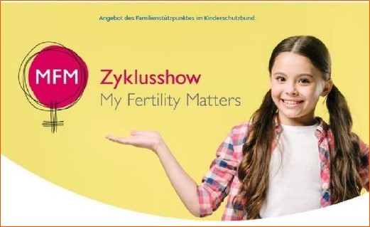 Workshop für Mädchen "My fertility matters - die Zyklusshow"