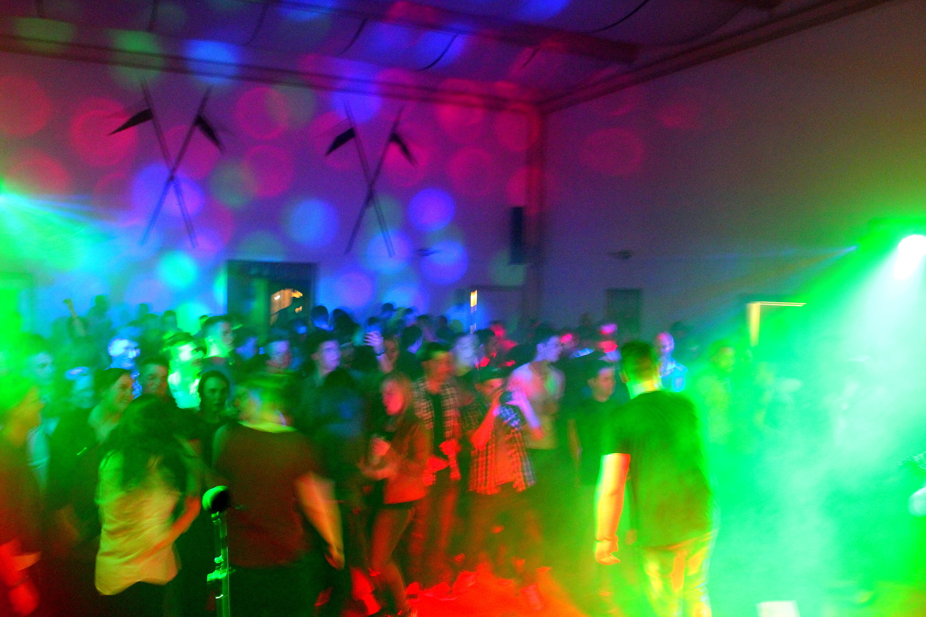 Bandauftritt 8.Mai 2015 in der OHG der HSU Hamburg (Blick ins Publikum)