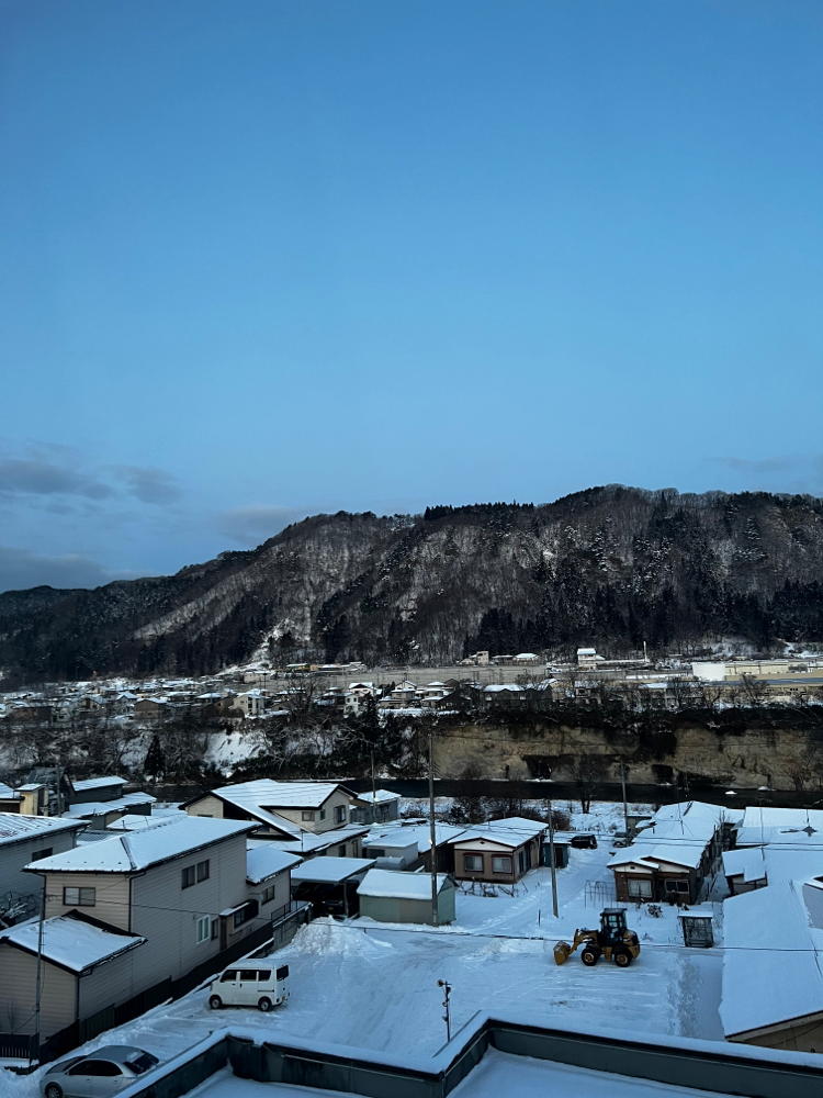 二戸の朝