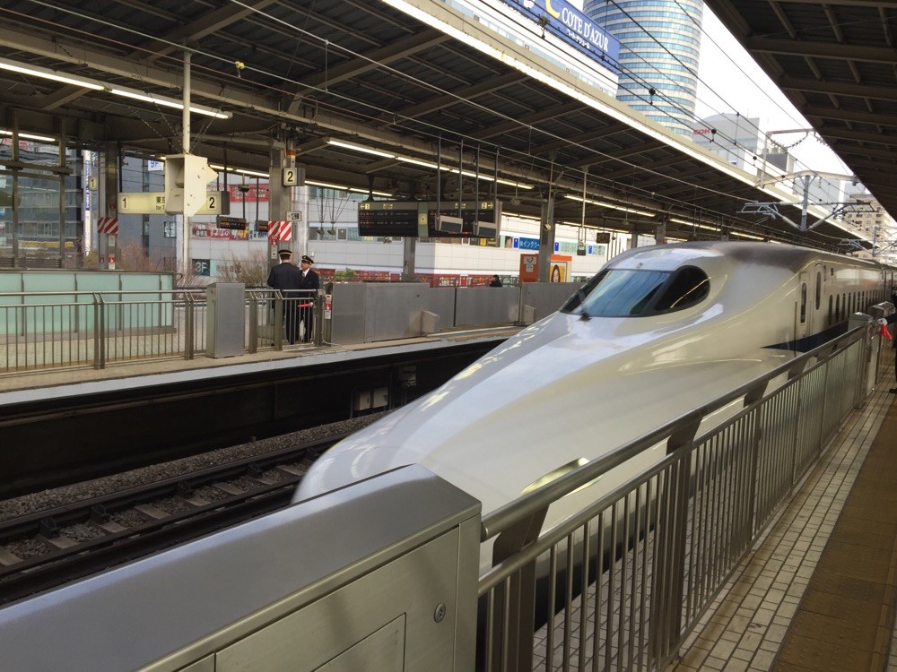 新幹線初乗り