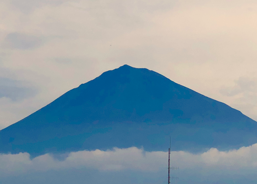 10月の富士山