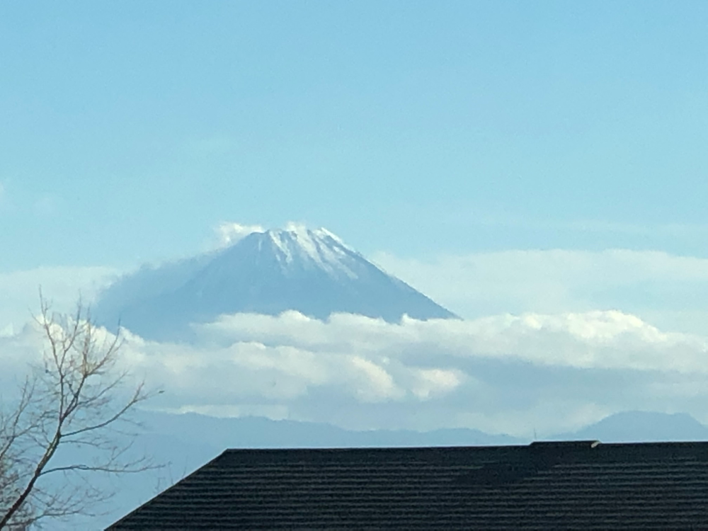 小渕沢からの富士山