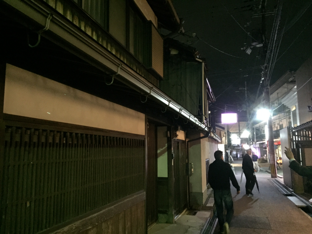 彦根の夜