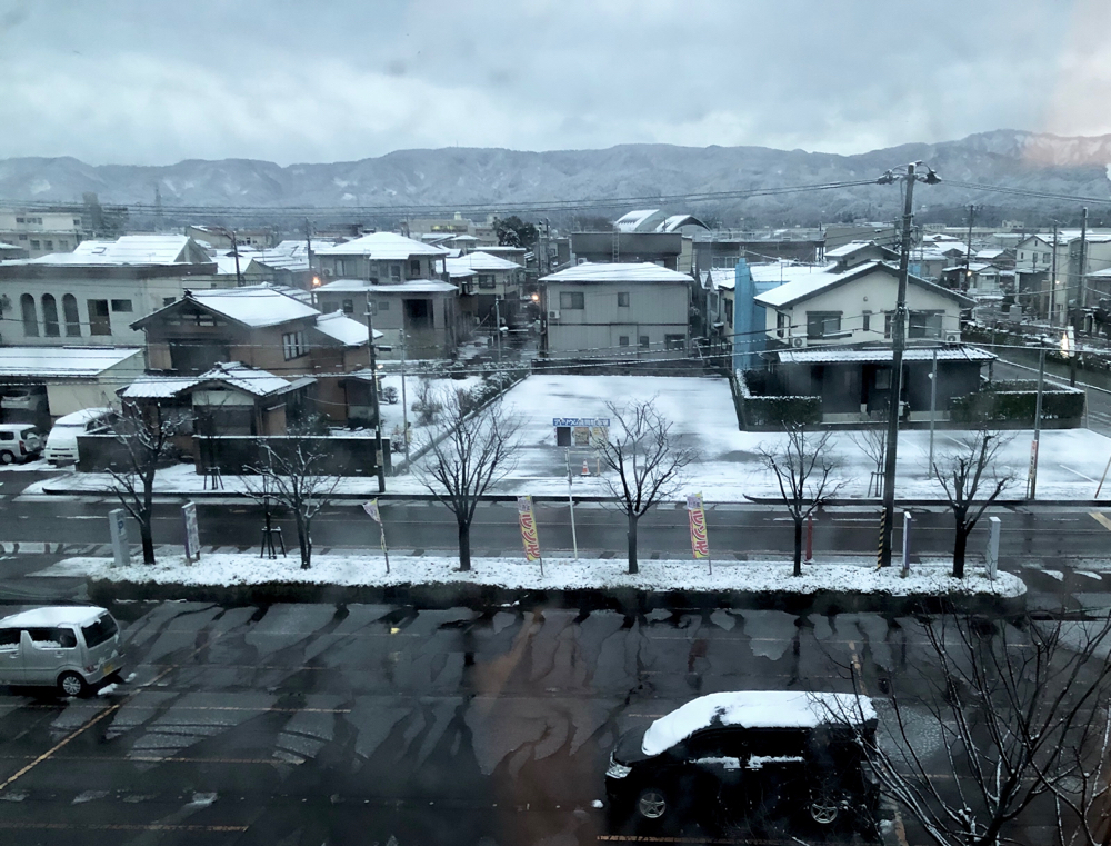 長岡の朝