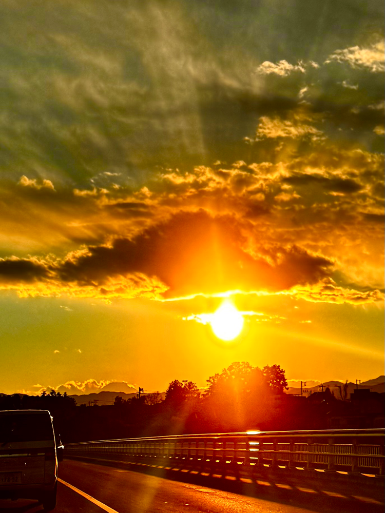 今日の夕暮れ