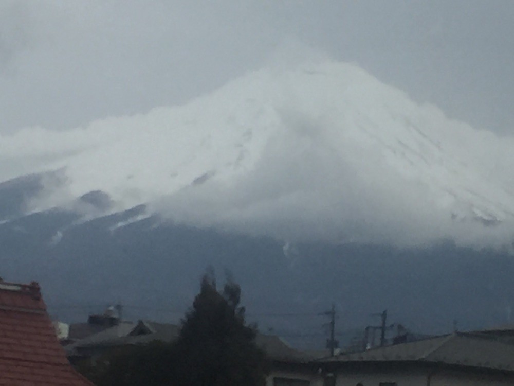 今日の富士山