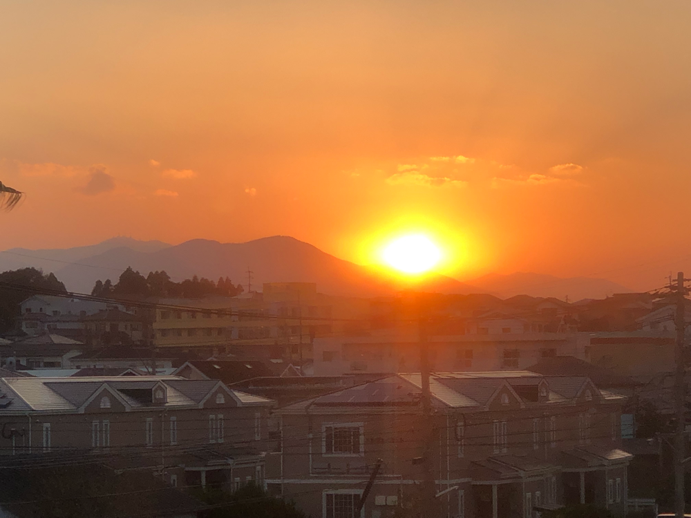 宮崎の夕景