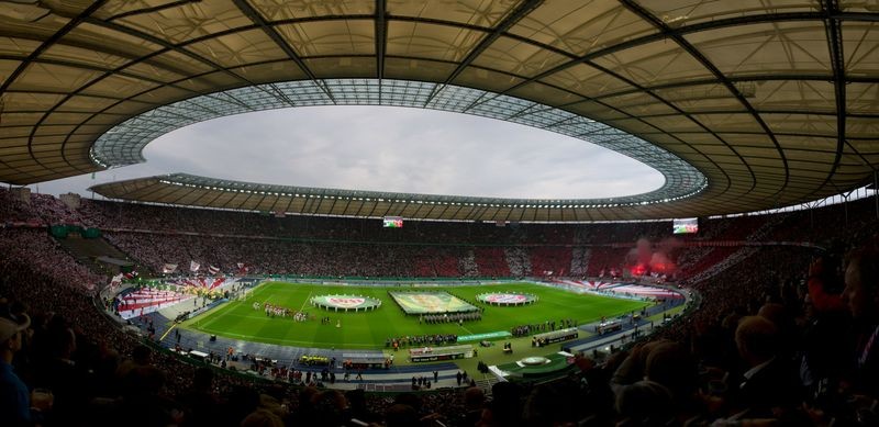 DFB Pokalfinale 2013, Olympiastadion Berlin VfB Stuttgart - FC Bayern München 2:3 , Teilnehmer : Olaf Miko., Maximilian F., Rene P.