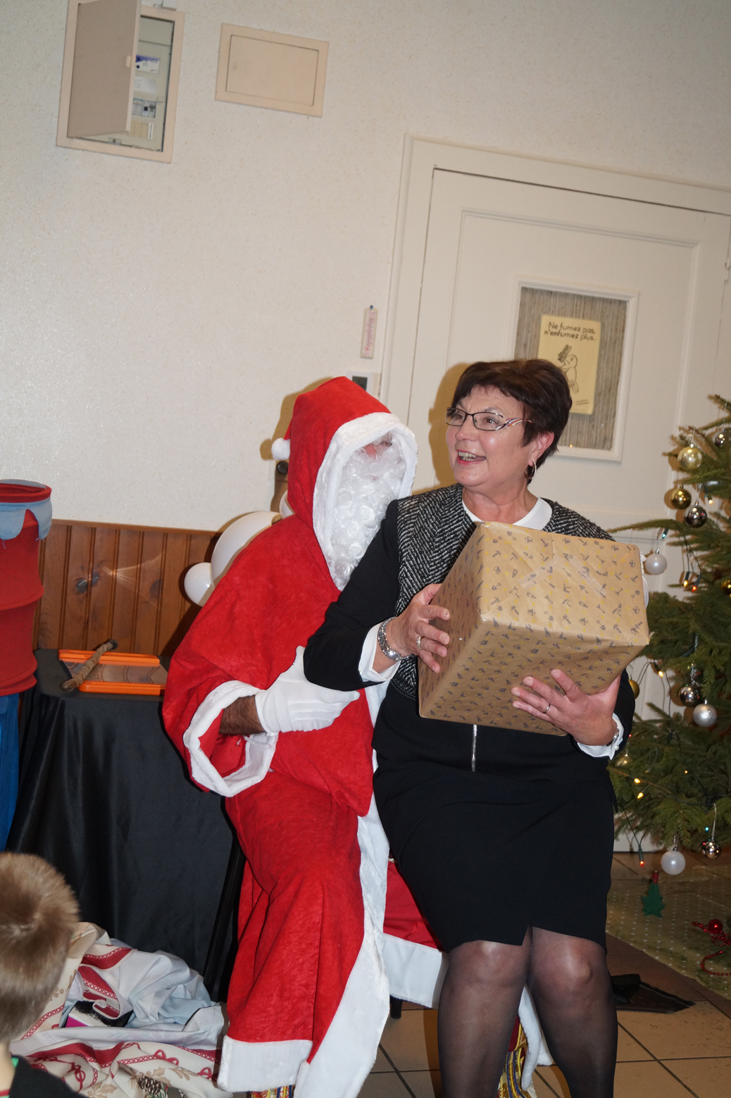 Le Père Noël avait réservé une surprise pour la maire déléguée