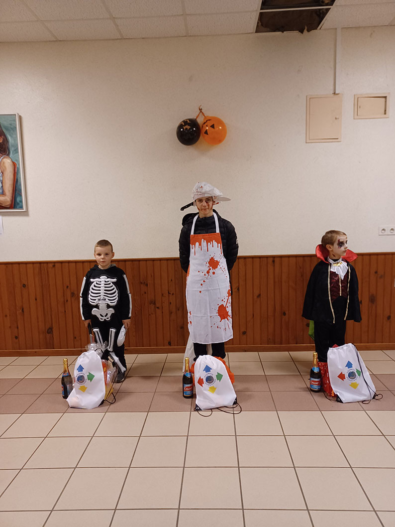 Le podium garçons
