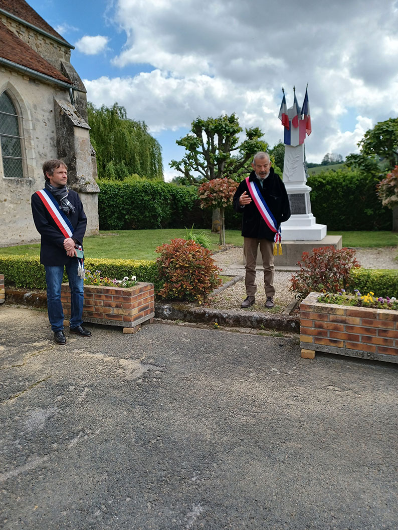 Le discours de Bruno Lahouati, maire de Vallées-en-Champagne