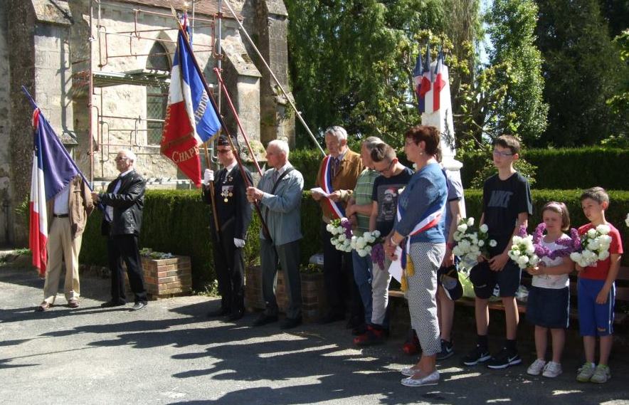 Hommage aux soldats de Saint-Agnan morts pour la France 